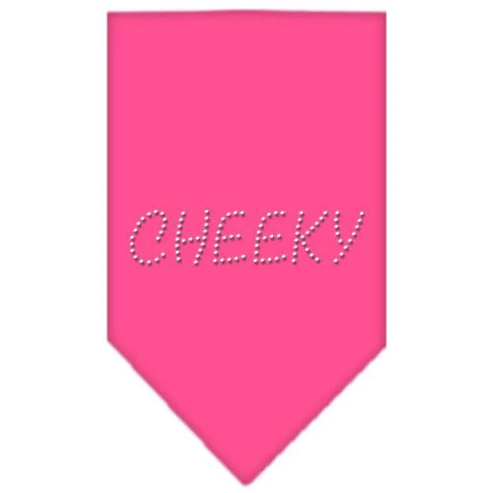 Mirage Pet Products Cheeky Rhinestone Bandana, Small, Black
