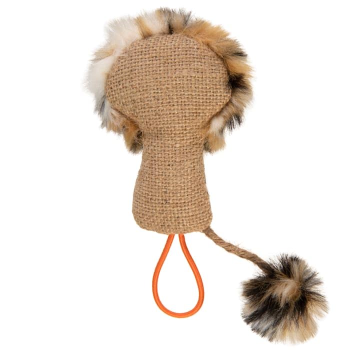 Smartykat Instincts Happynip Prideful Player Launcher Plush Interactive Cat Toy, Contains Catnip & Silvervine - Brown, One Size