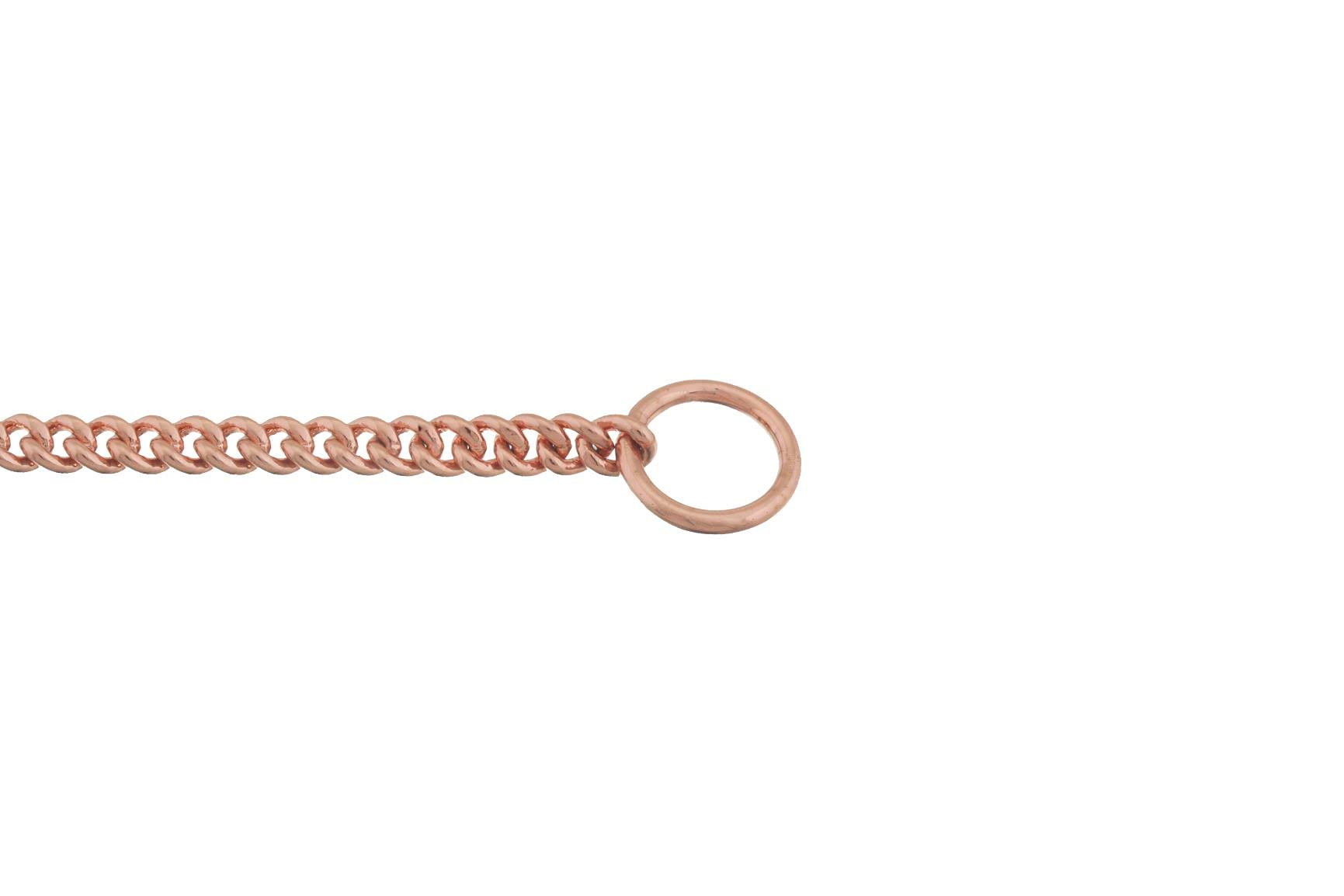 Alvalley Metal Chain Dog Show Collar - Pet Slip Collar - Fine Curved Chain Collar - Adjustable For Toy, Small, Medium, Large, An