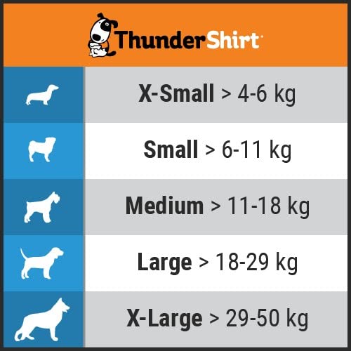 Thundershirt For Dogs, Medium, Heather Gray Classic - Dog Anxiety Relief Calming Vest