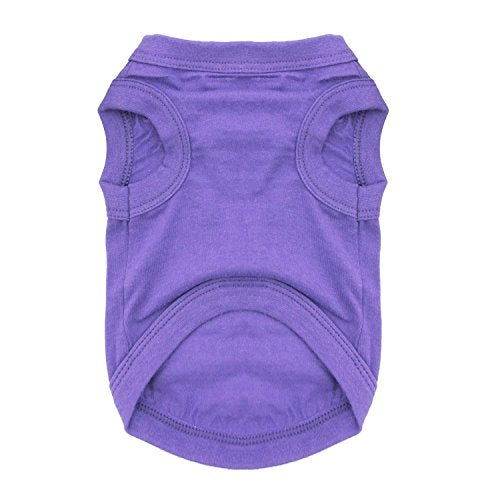 Doggie Design Cotton Dog Tank (Ultra Violet, S)