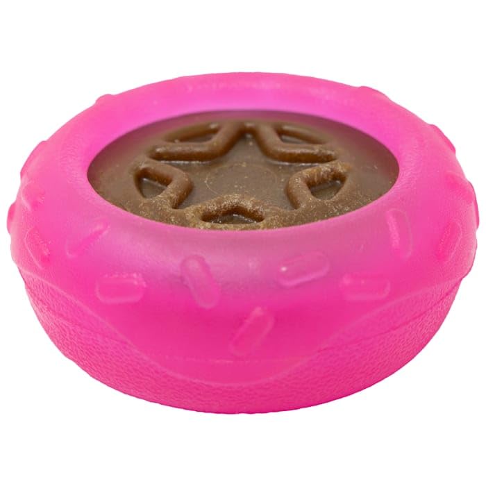 Starmark Everlasting Donut Treat Dog Toy, Medium