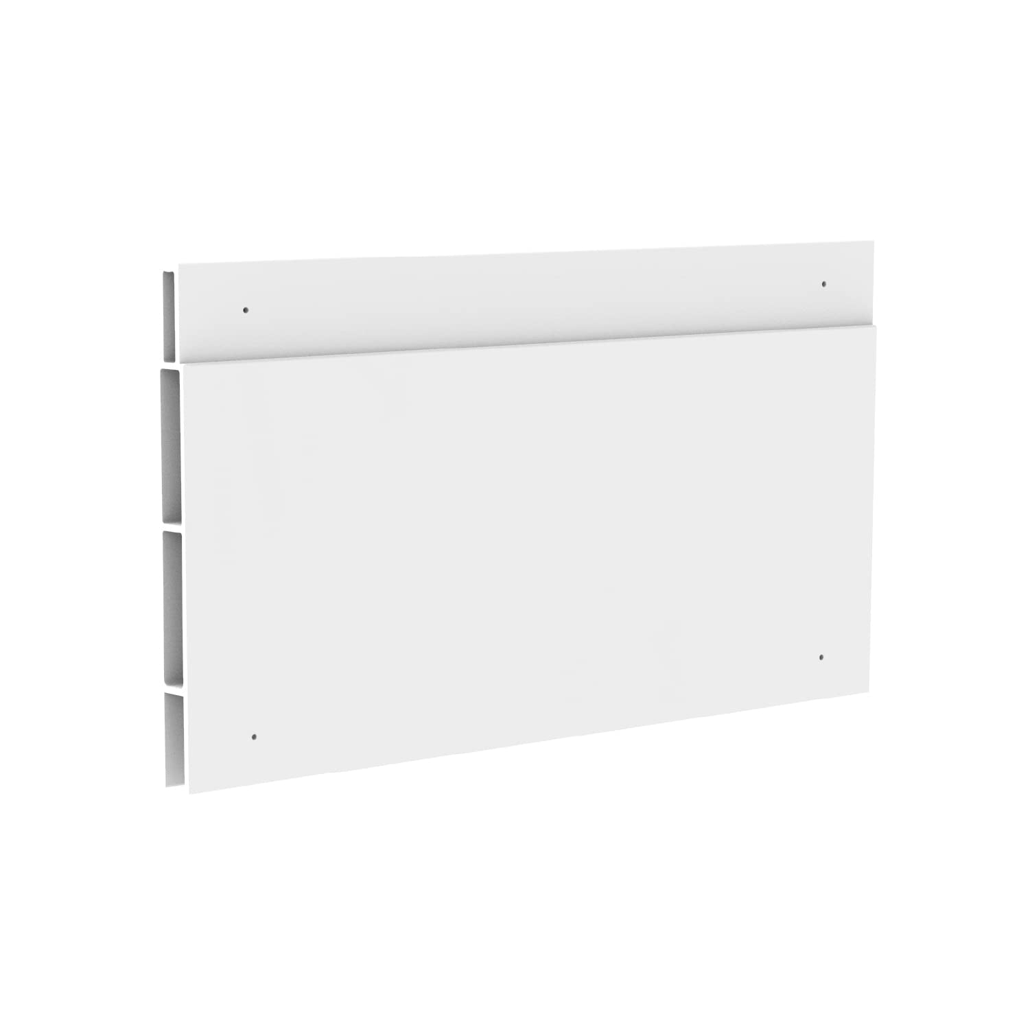 Hakuna Pets Patio Pet Door 3.9” Height Extension, Fits Screen Insert Panel For Small Doors, White