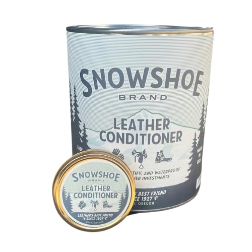Snowshoe | Leather Conditioner | Protect, Condition, Restore And Waterproof Leather | Conditioning Saddles And Tack Since 1927