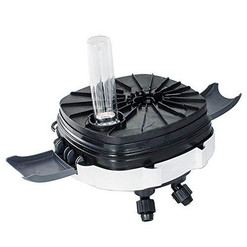 Cnz Hw-304B 525Gph Canister Aquarium Filter With Built-In 9W Sterilizer