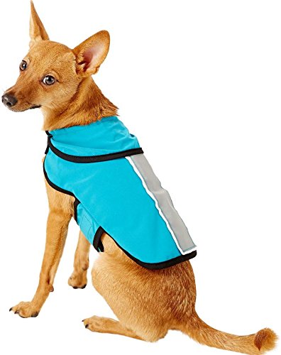 Healers Petcare Teal Small (S) Light Weight Soft Shell/Mesh Back Led Jacket