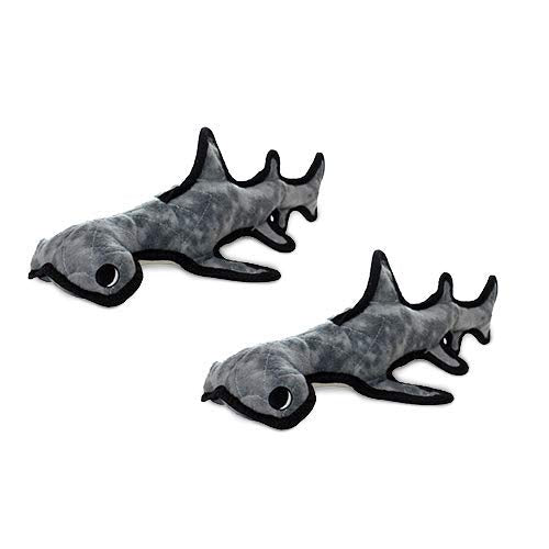 TUFFY - 2 Pack Original : Hammerhead Dog Toy : : Ultra Durable Plush Toy with Multiple Layers & Reinforced Seams, Washable and F