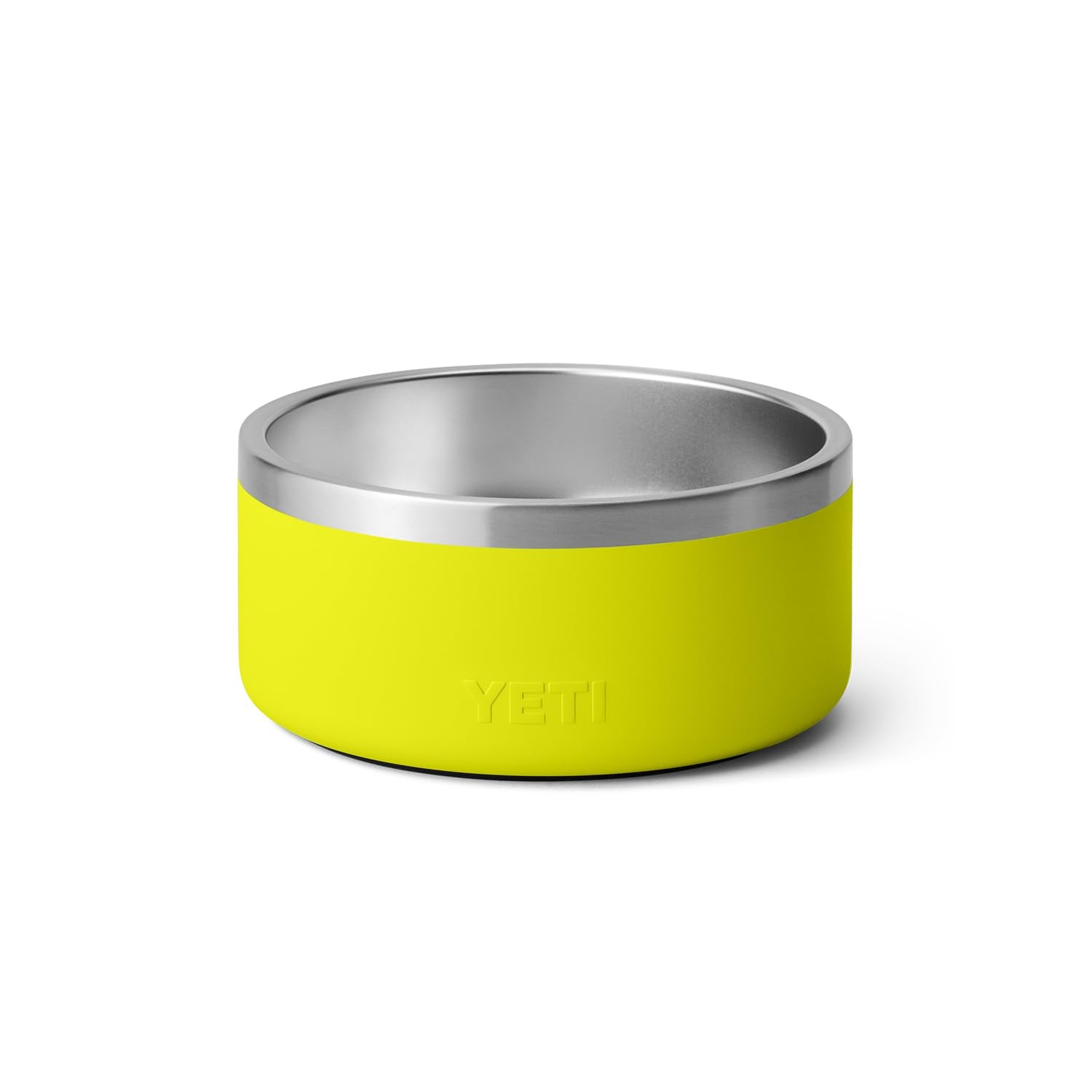 YETI Boomer 4 Dog Bowl - Stainless Steel, 32 oz, Non-Slip, Firefly Yellow