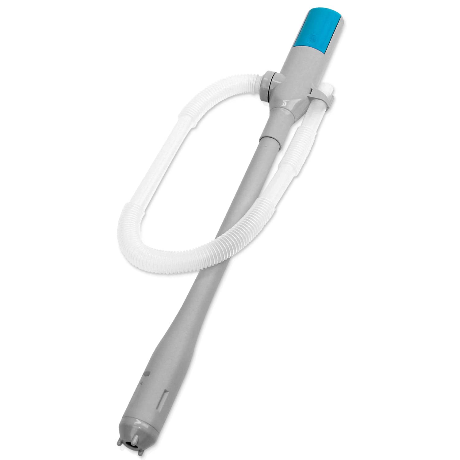TERA PUMP AA Powered Aquarium Drainage Pump, 2.8 Gallon Per Minute, 15.5 Inch Intake Tube To Reach the Bottom of 40 Gallon Fish 