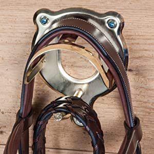 Tack Shack of Ocala Solid Brass Bridle Bracket with Hook