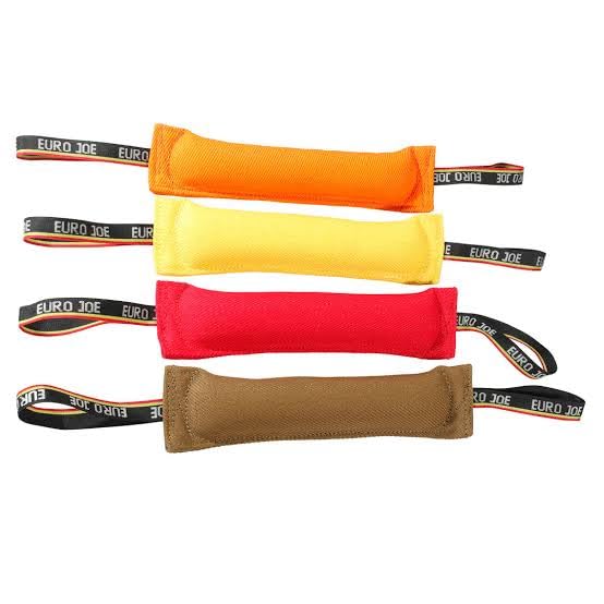 Petarchi Euro Joe French Linen Dog Bite Tug Toy  30Cm (Soft) Durable Bite Pillow With 2 Handles | Tug Of War, K9, Ipo/Igp, Psa 