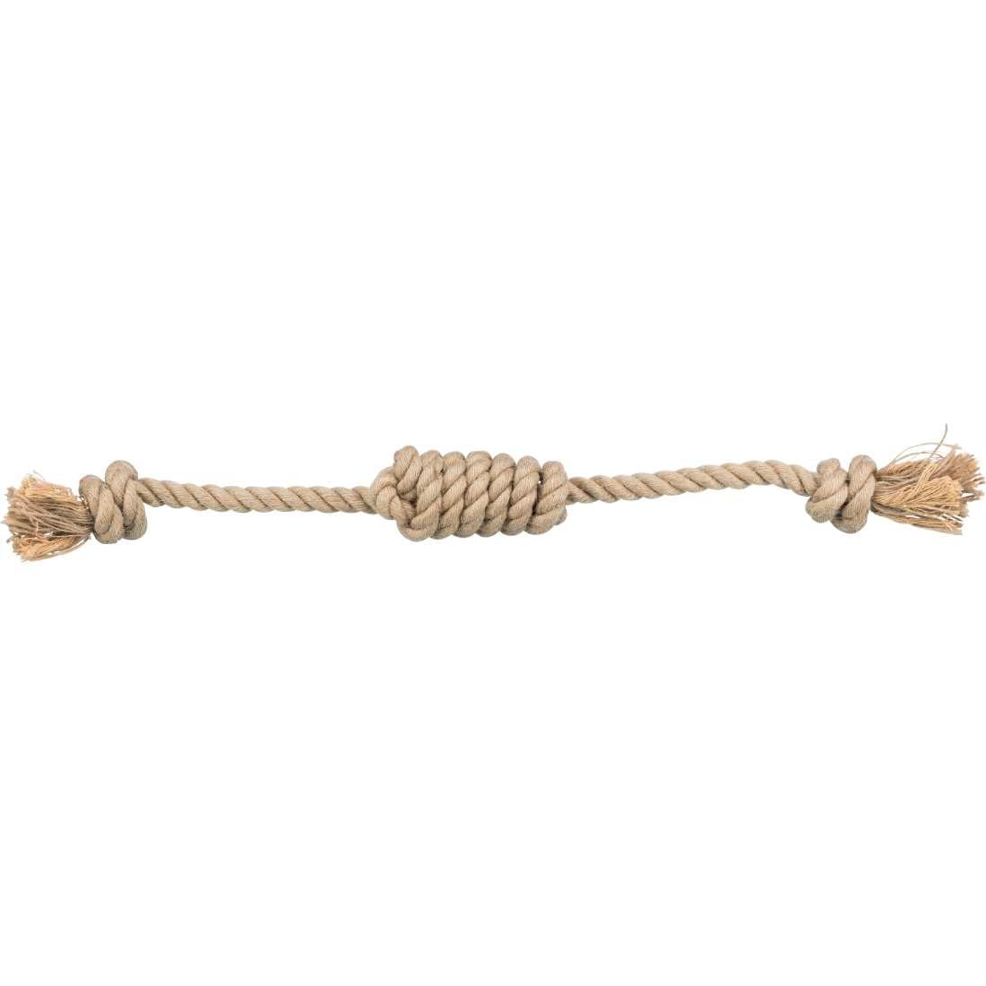Trixie Playing Rope For Dogs  Hemp & Cotton Blend Soft Chew And Tug Toy For Dental Support, Interactive Play & Bonding | Durabl