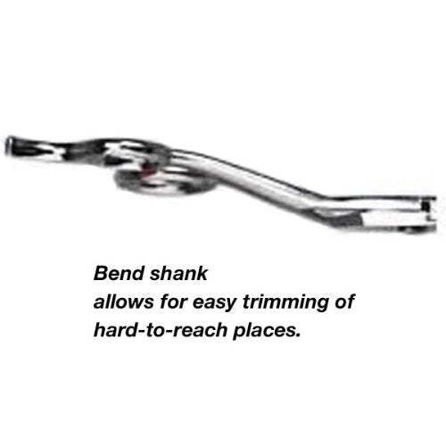 Geib Gator Stainless Steel Bent Shank Curved Pet Grooming Shears, 7-1/2-Inch