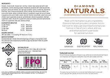 Diamond Naturals Chicken Dinner Can Dog 12/13.2oz