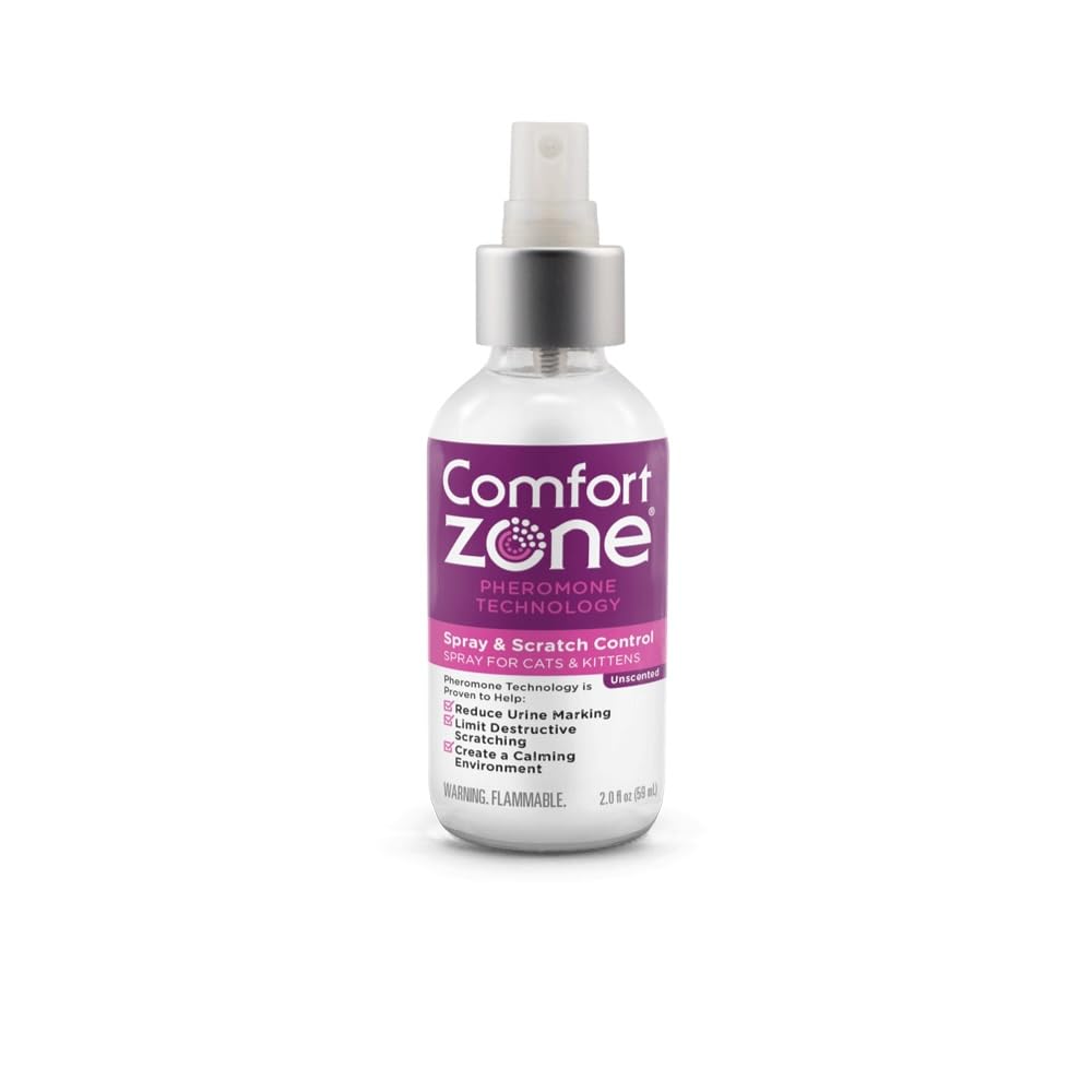 Comfort Zone Cat Spray & Scratch Control Spray 2 oz - Pack of 22