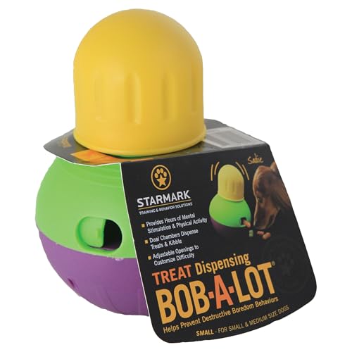 Starmark Bob-A-Lot Treat Dispensing Toy Small