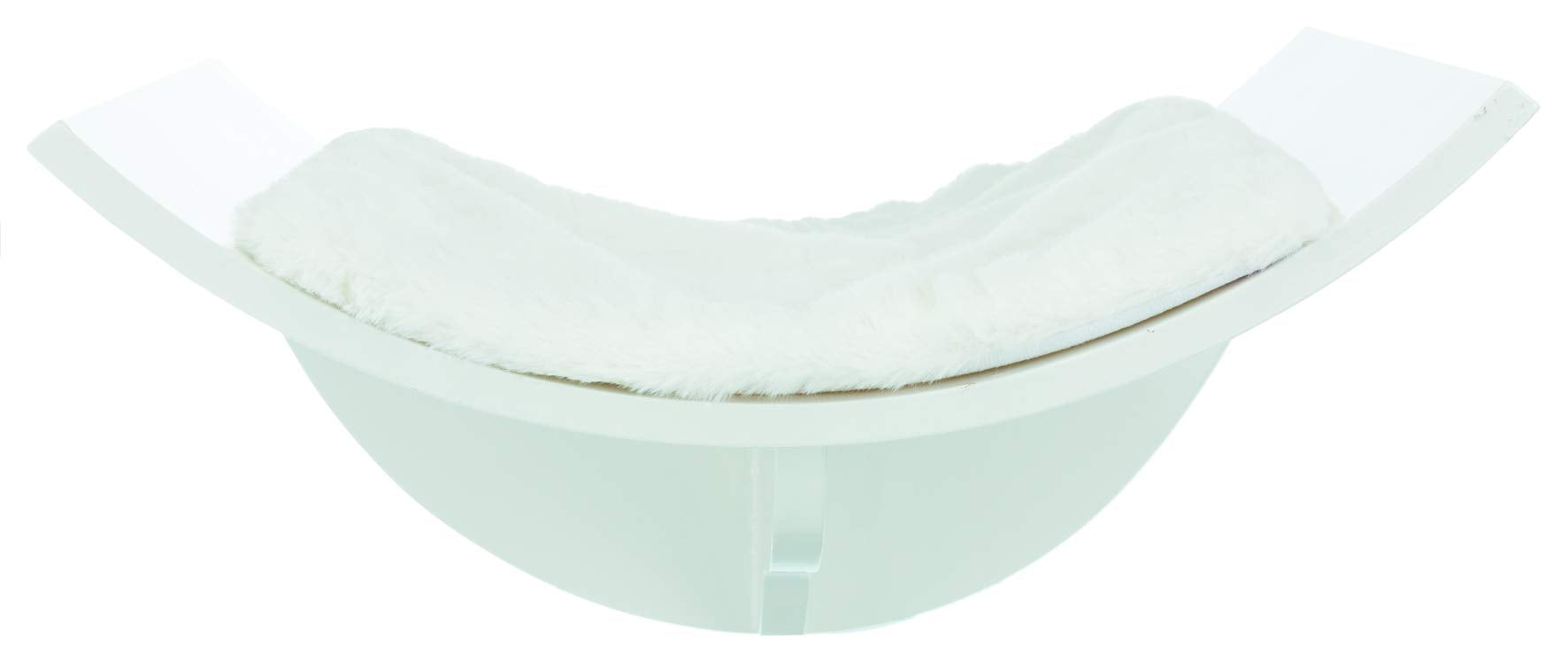 Trixie Lorena Wall Mount Perch, Cat Shelf, Cat Bed, Cat Lounger, Cat Furniture - White
