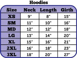 Pet, Dog & Cat Hoodie Rhinestone, "Birthday Girl" Cream MD (6-10 lbs.)