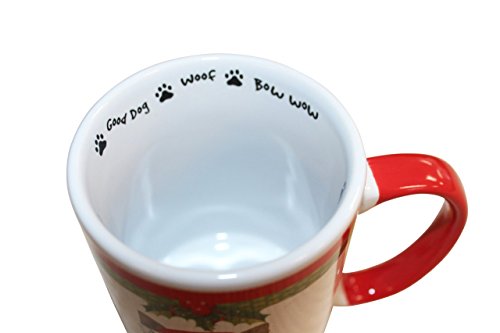 E&S Pets Pug Mug, 15 Oz