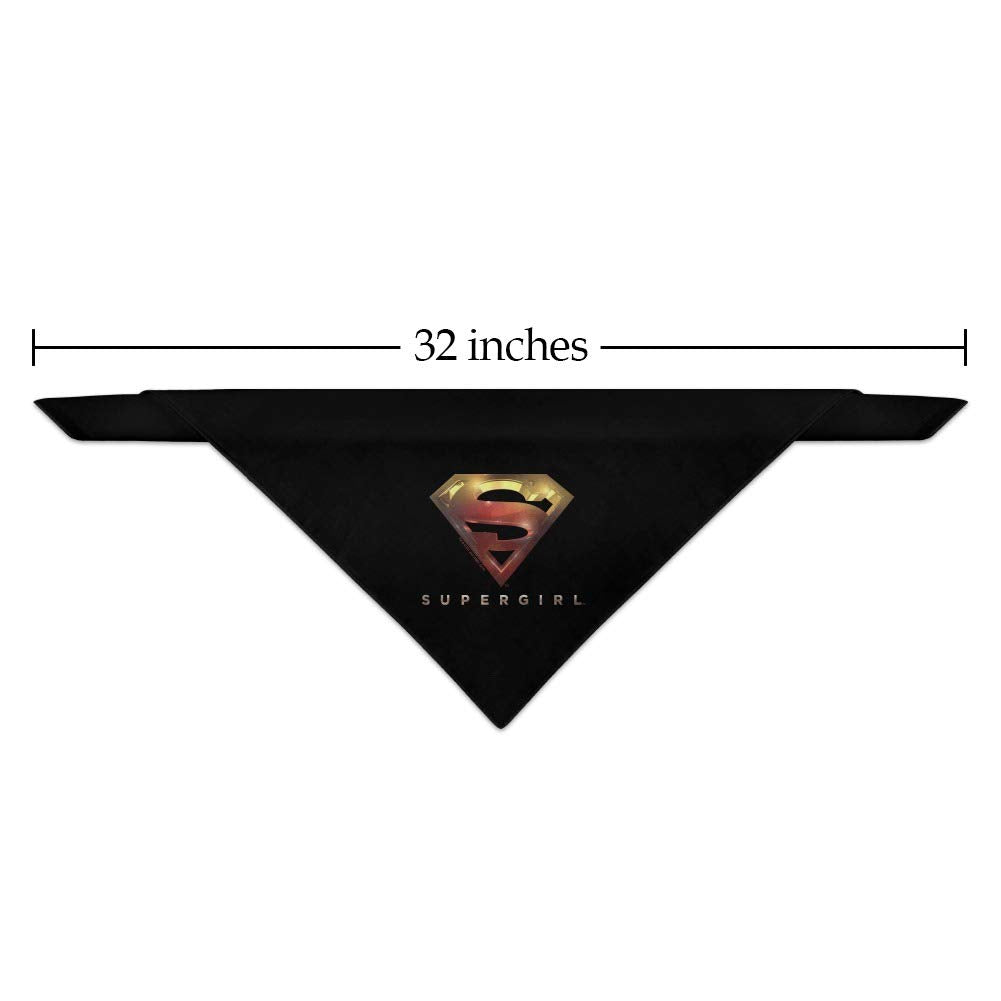 Graphics & More Supergirl Tv Series Logo Dog Pet Bandana