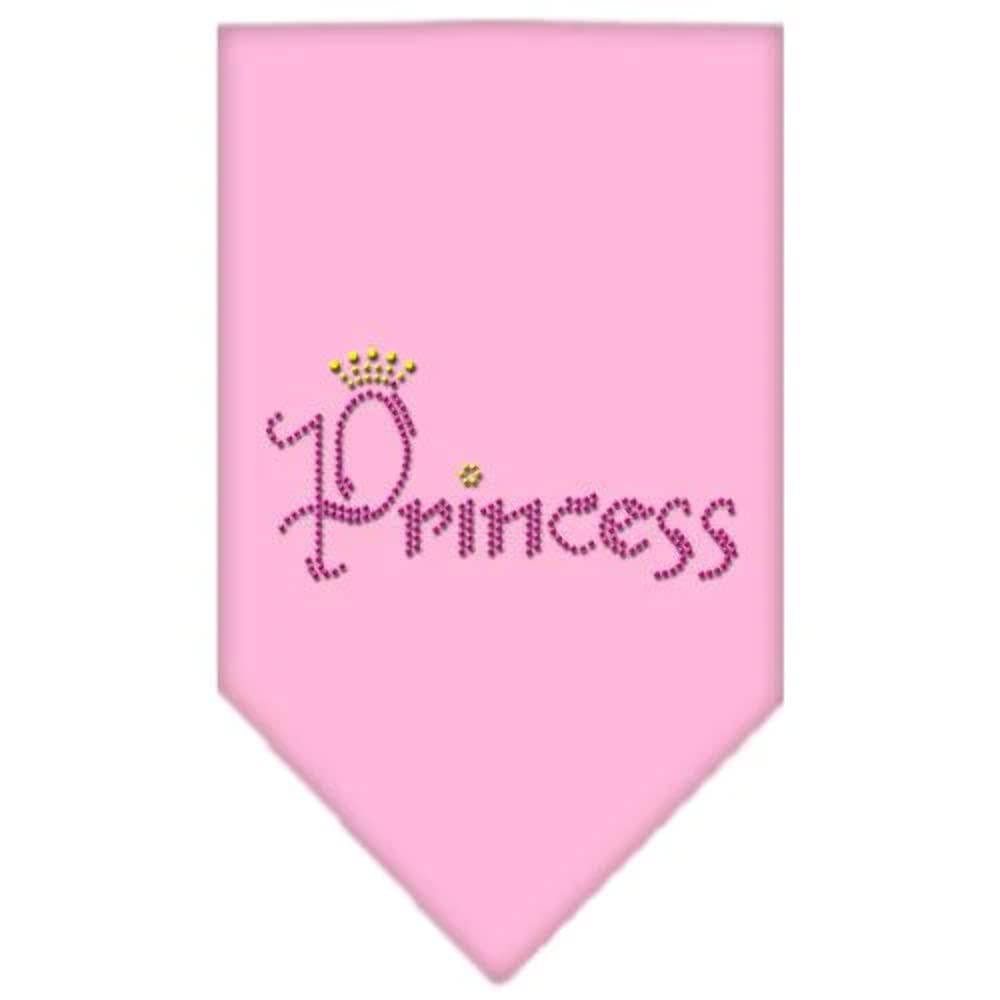Mirage Pet Products Princess Rhinestone Bandana, Large, Cocoa