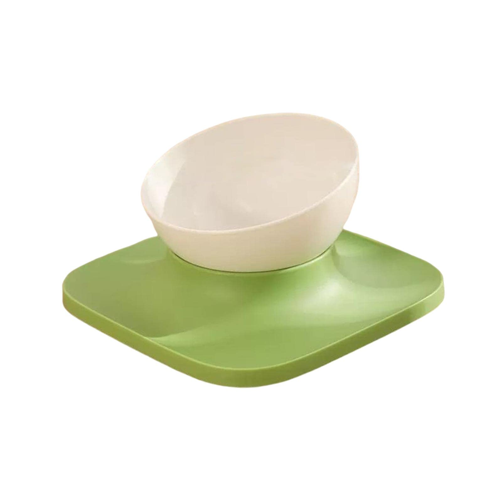 Atorse Raised Cat Food Bowl Water Drinking Bowl Pet Feeder Waterer Pet Feeding Bowl Green 1 Bowl|Pet Supplies|Dog Supplies|Dishe