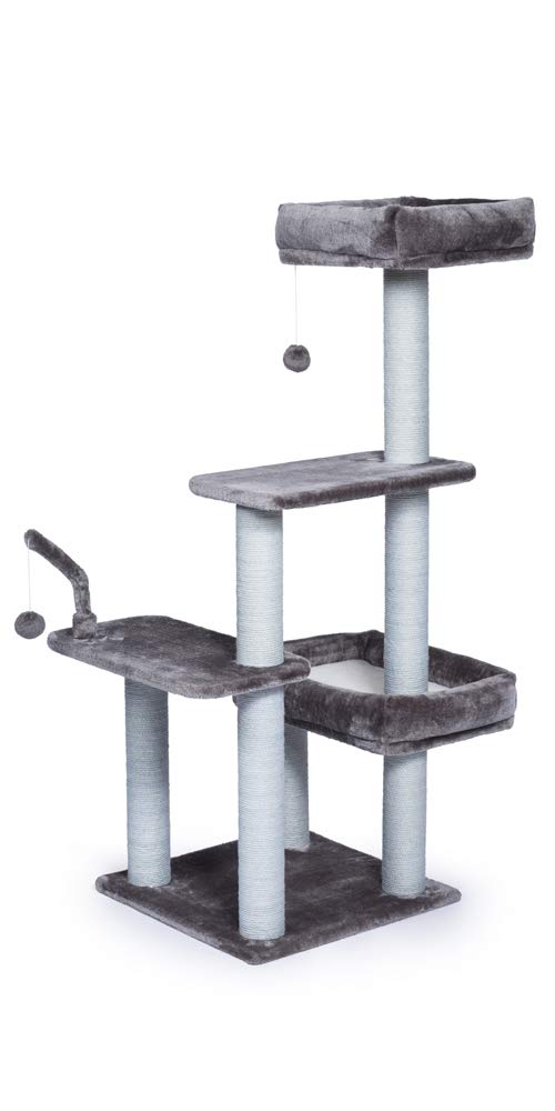 Prevue Pet Products Kitty Power Paws The Ritz 7307, 20.5'' W X 10.25'' H, 33 Lbs, Gray / Gray