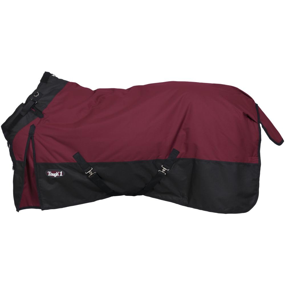 Tough 1 1200D Snuggit Turnout 300g 84In Burgundy