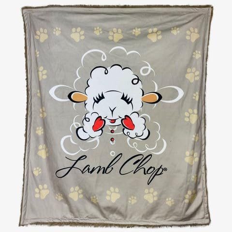 Multipet Lamb Chop Blanket, Dog Blanket Fluffy Fleece Premium Soft Pet Throw, Snuggle Up Your Pup In Cozy Comfort, 36X36 Inches 