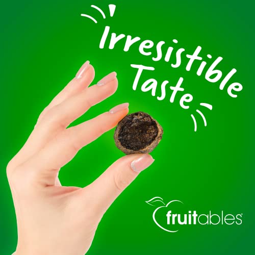 Fruitables Small Dog Jerky Treats ?Bacon & Apple Flavor ?Dry Jerky ?5Oz