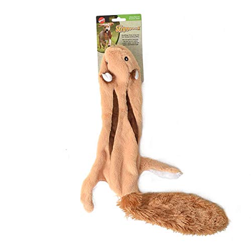 Skinneeez Plush Flying Squirrel Dog Toy