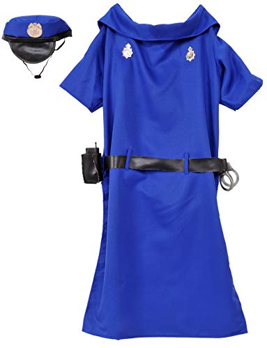 Rubies 3X Big Dog Police Costume - Blue Themed Party & Halloween Outfit for Large Dogs