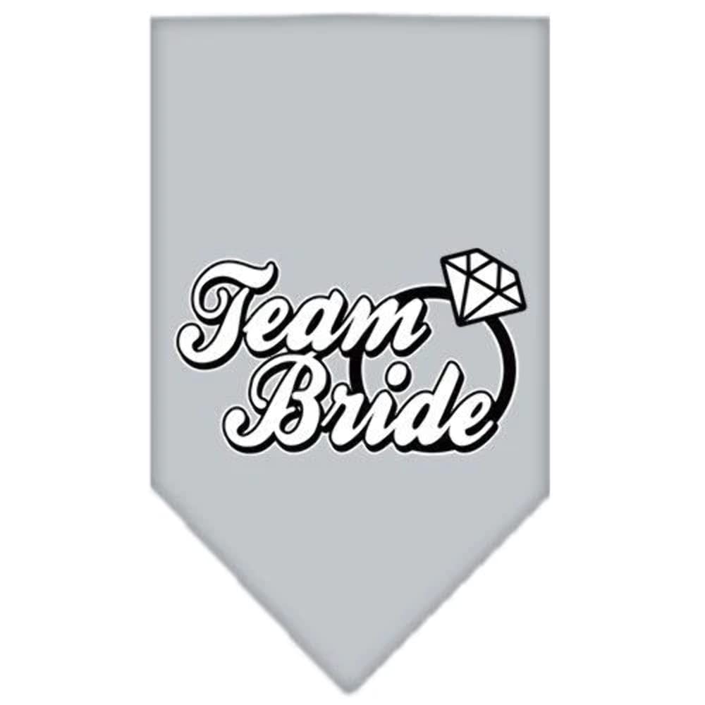 Mirage Pet Products Team Bride Screen Print Bandana, Large, Turquoise