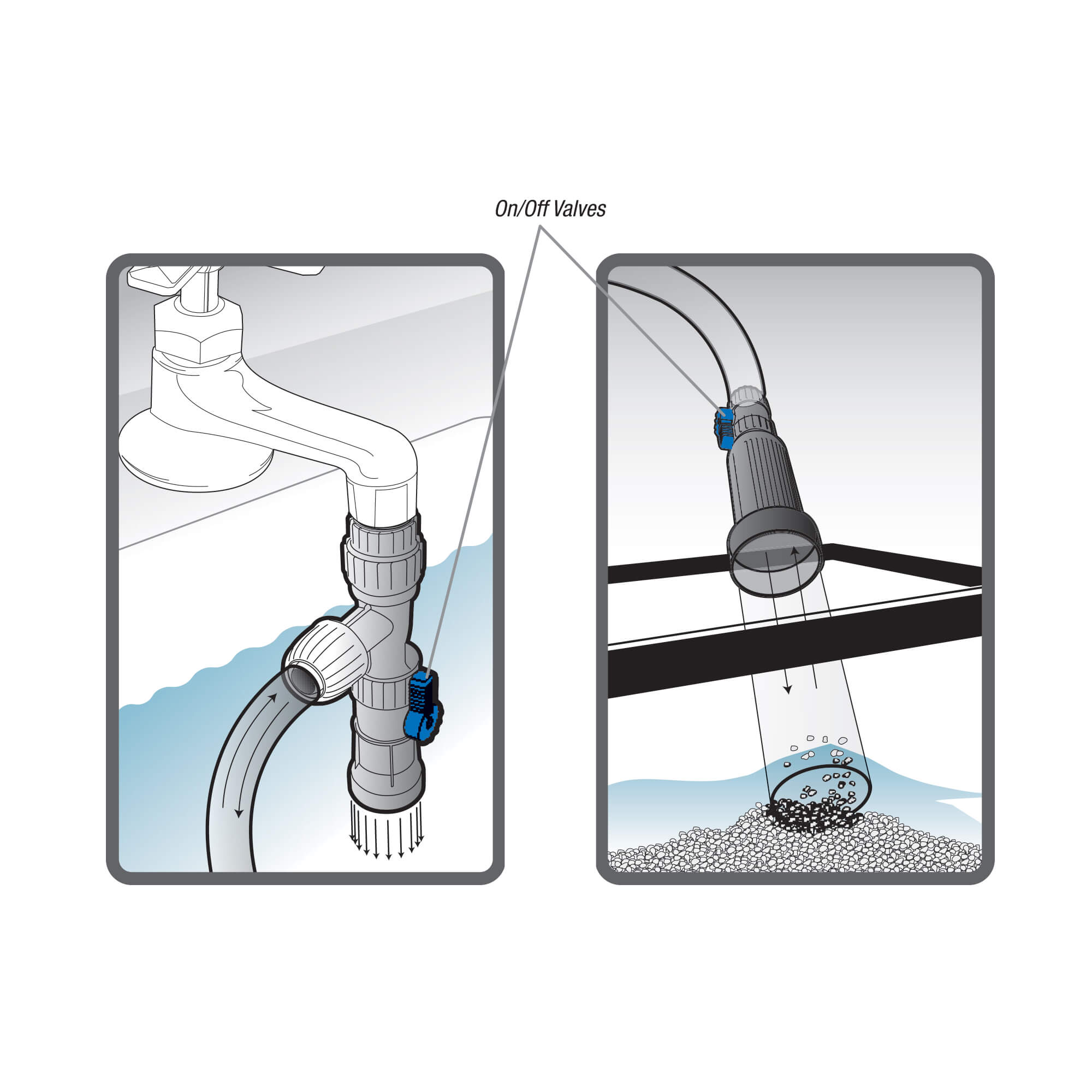 Aqueon Aquarium Water Changer 25' Easy & Efficient Vacuum Gravel Siphon