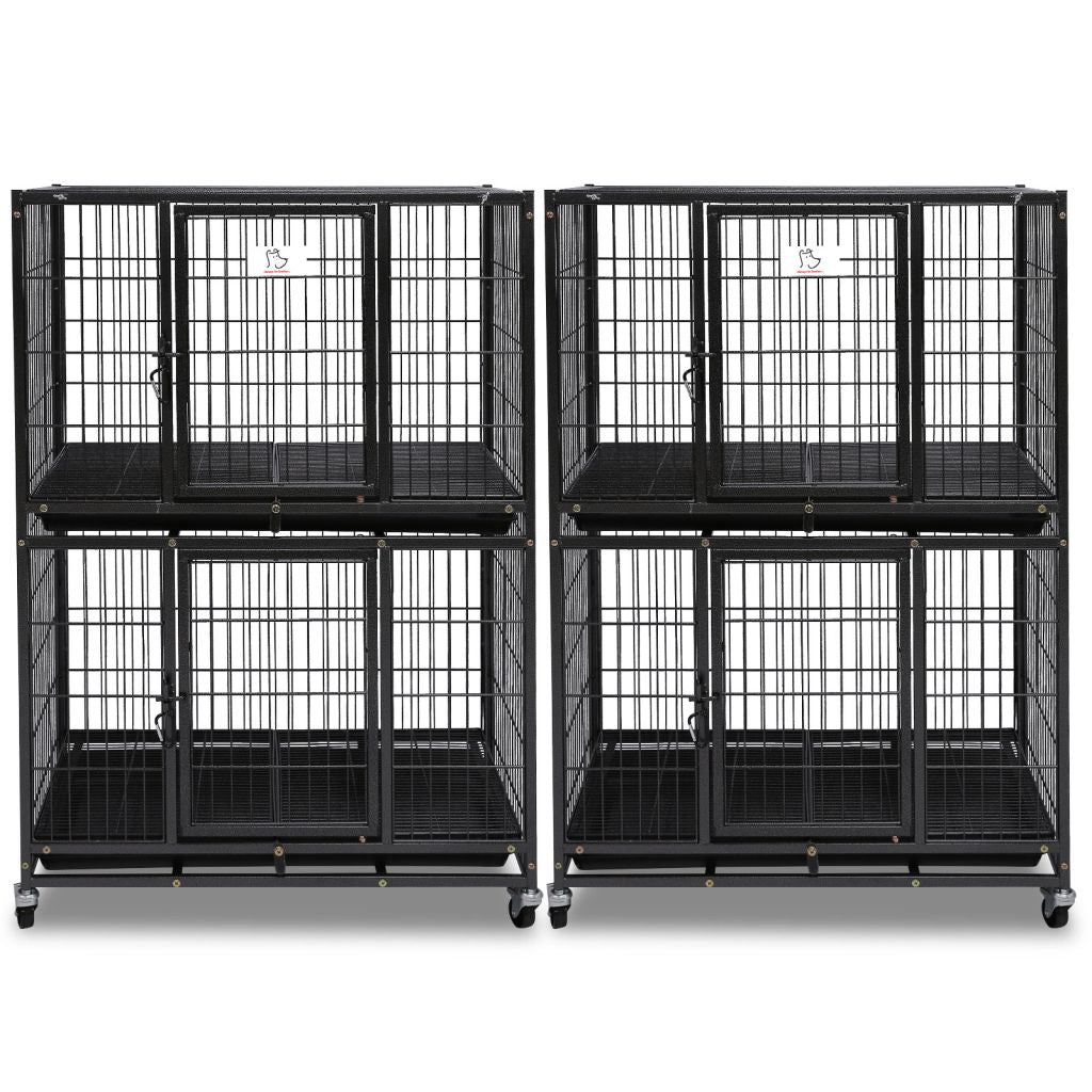 31 Two-Tier Dog Crate 46A