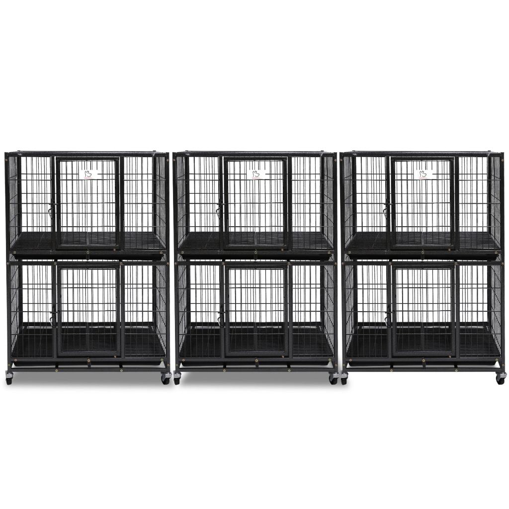 31 Two-Tier Dog Crate 46A