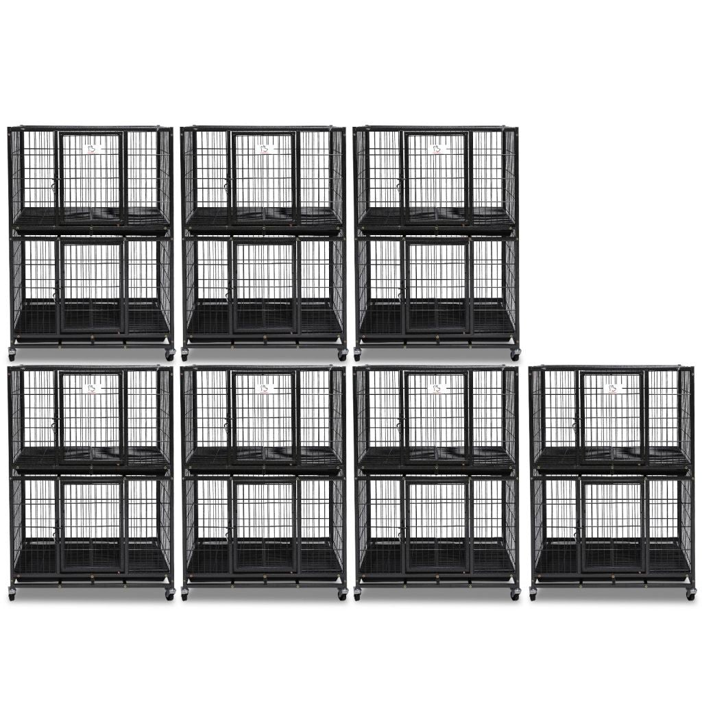31 Two-Tier Dog Crate 46A