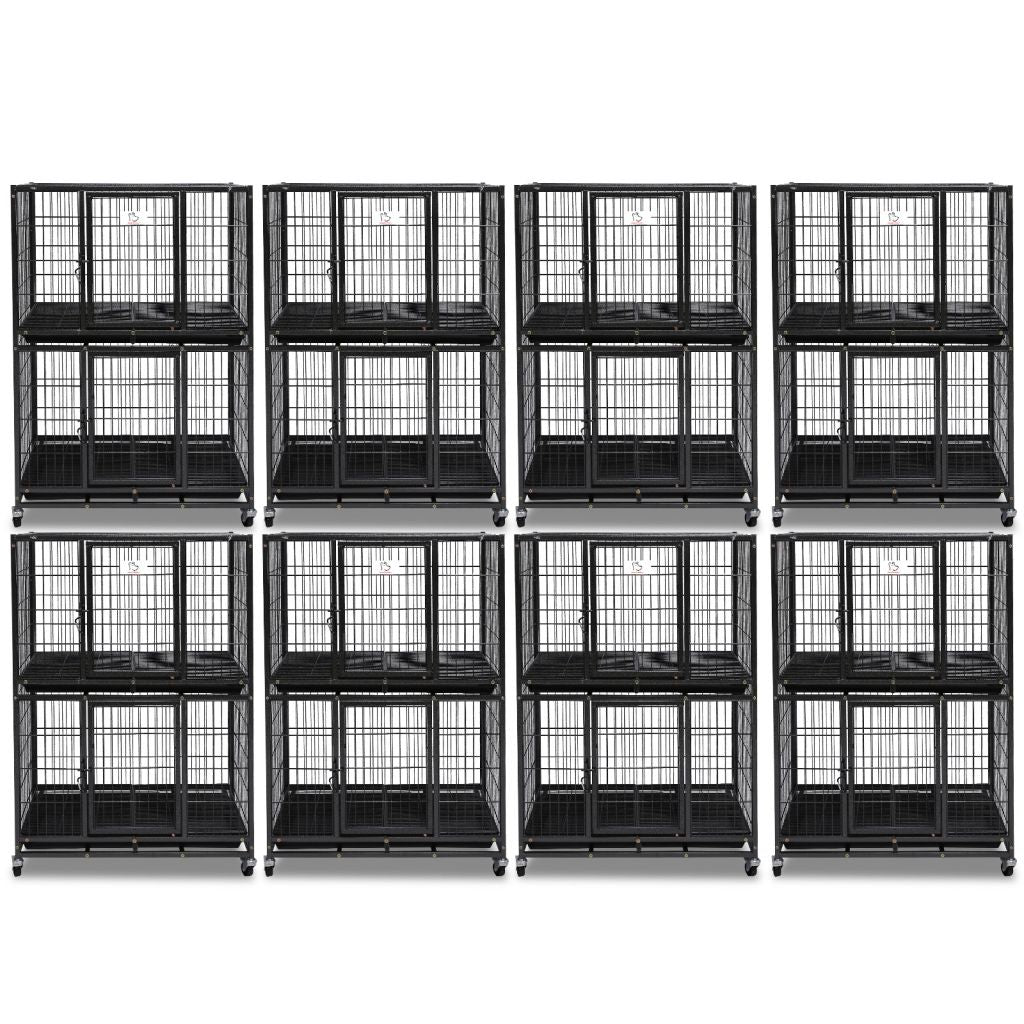 31 Two-Tier Dog Crate 46A