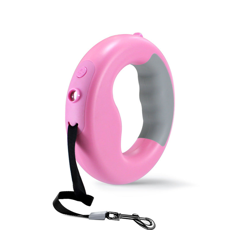 New LED Luminous Light Pet Automatic Retractable Rope Dog Leash