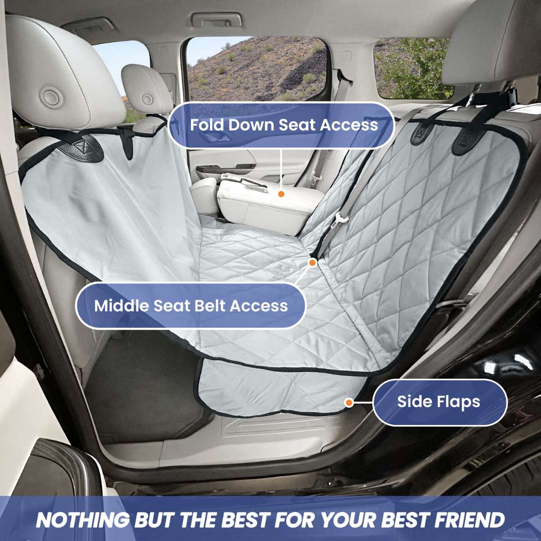 Rear Seat Cover for Fold Down Seats with Hammock - XL