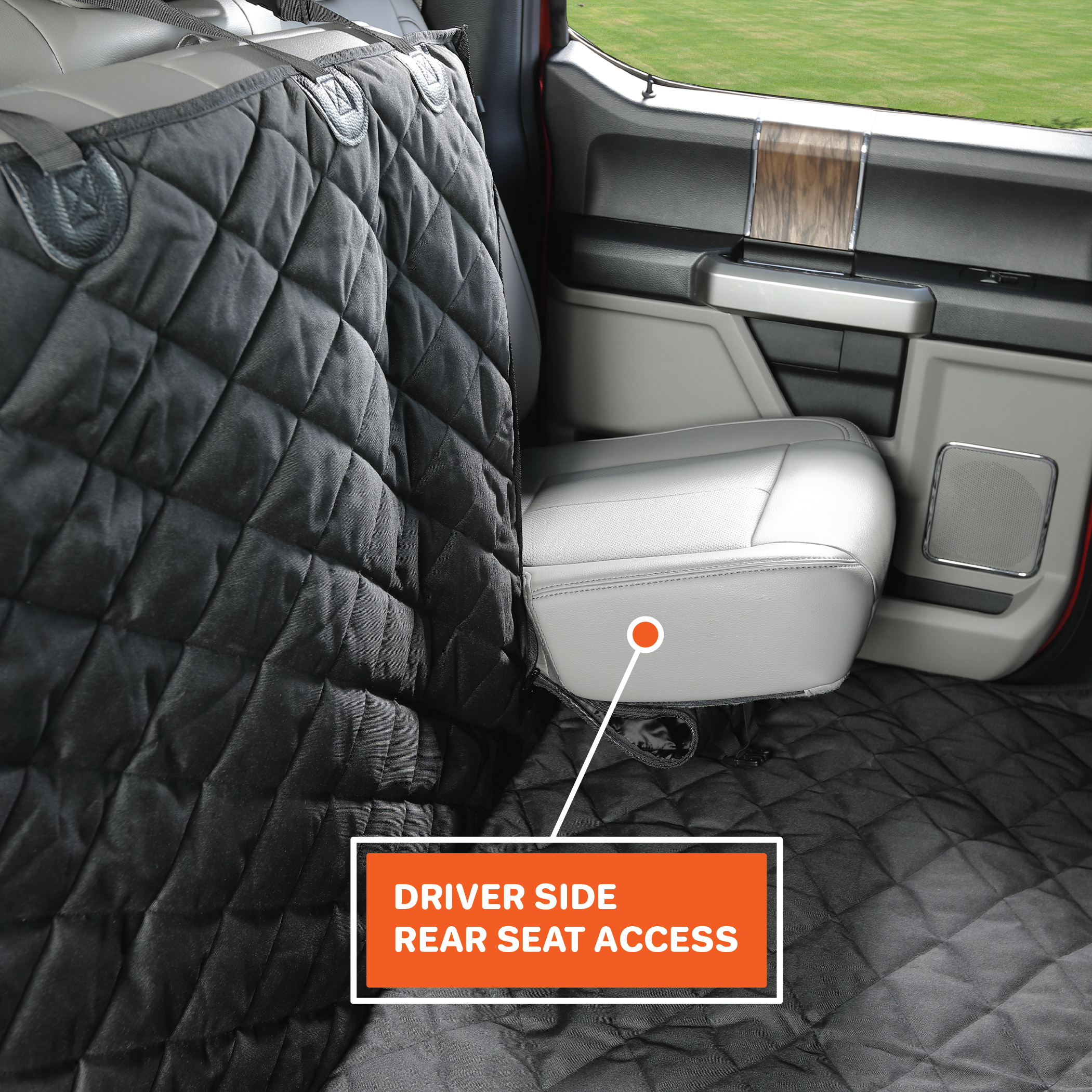 Floor Hammock for Crew Cab Trucks - Driver Side