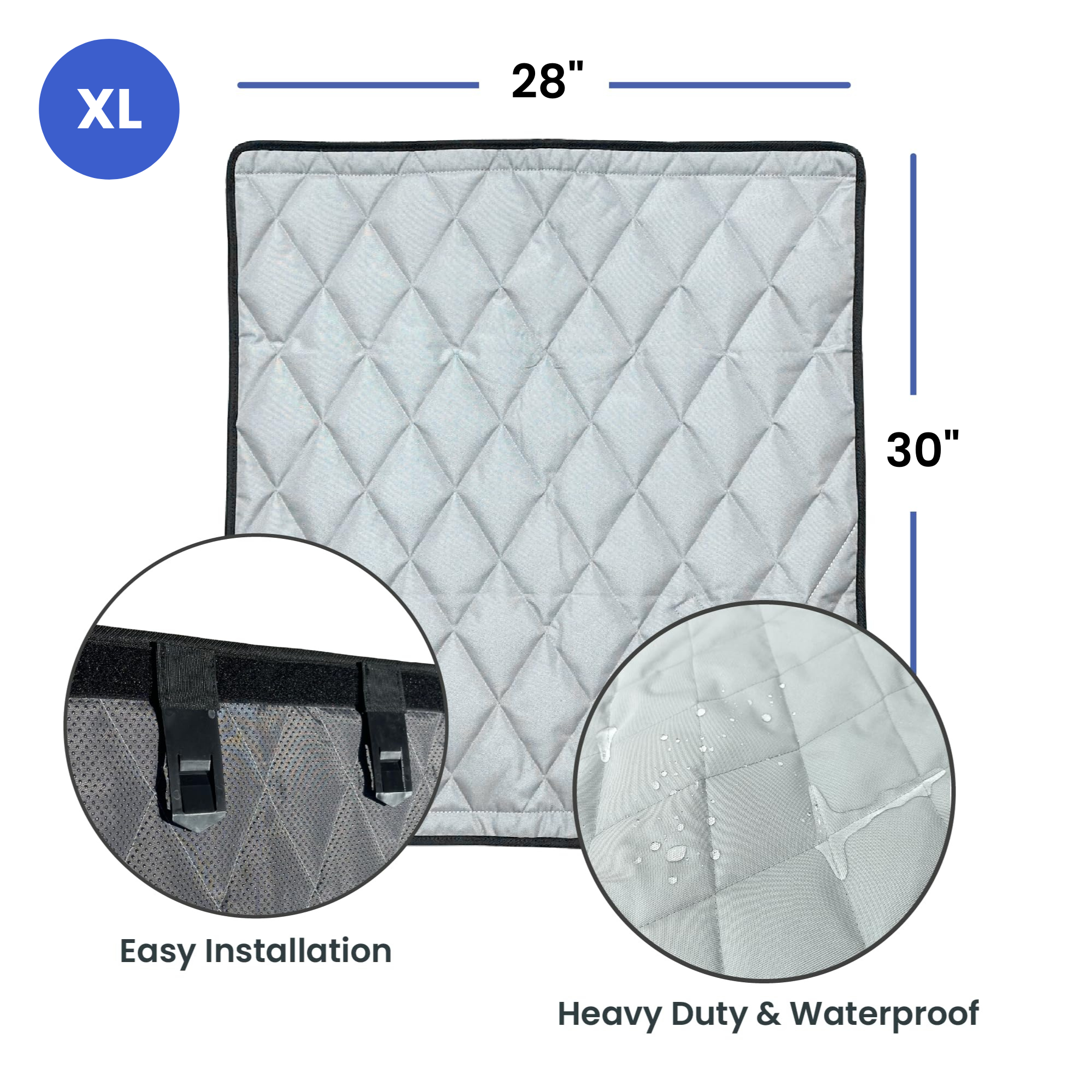 Car Door Covers That Stay In Place - XL