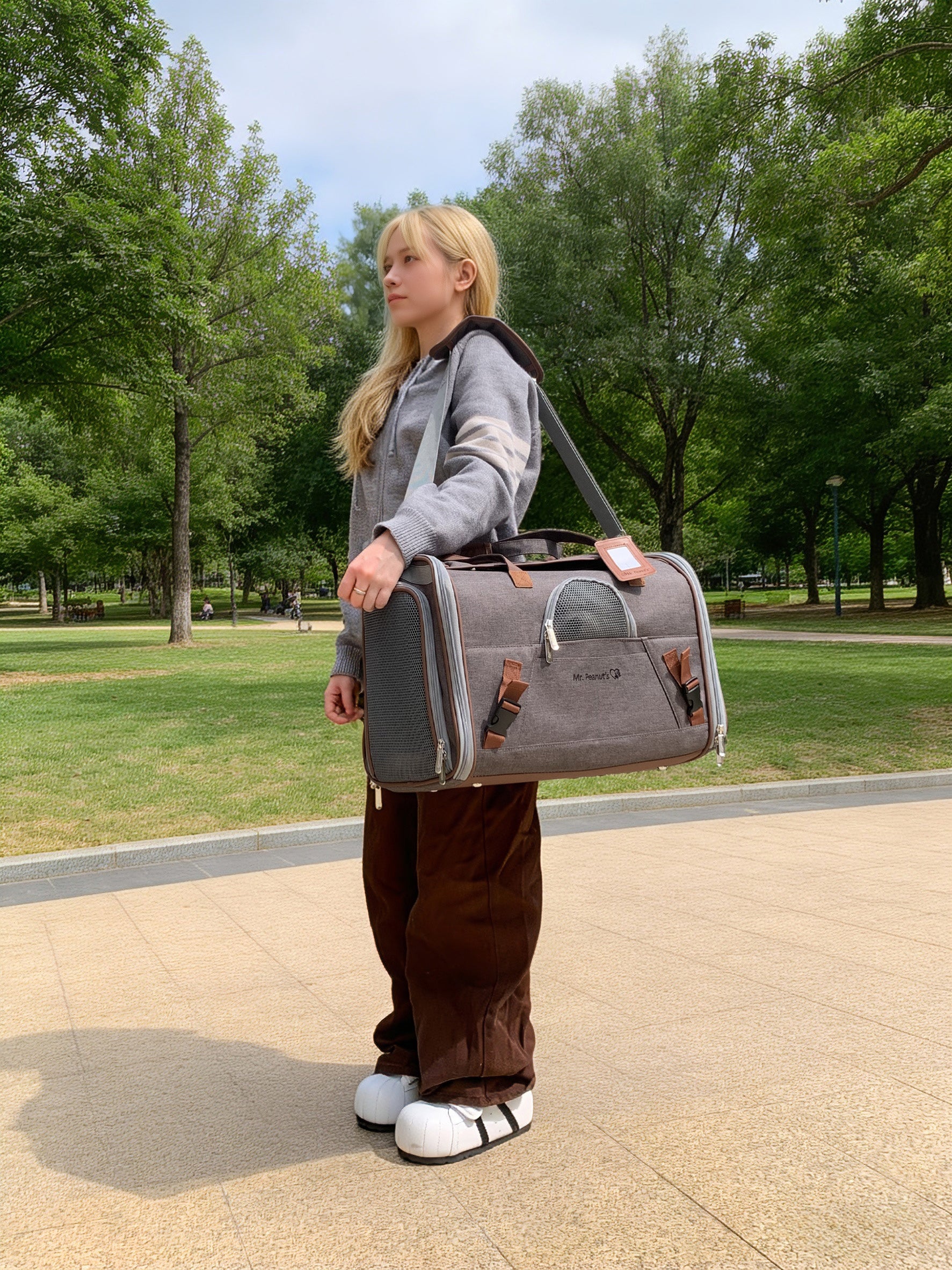 Mr. Peanut's Gold Series Standard Size Airline Compliant Pet Carrier V3.0