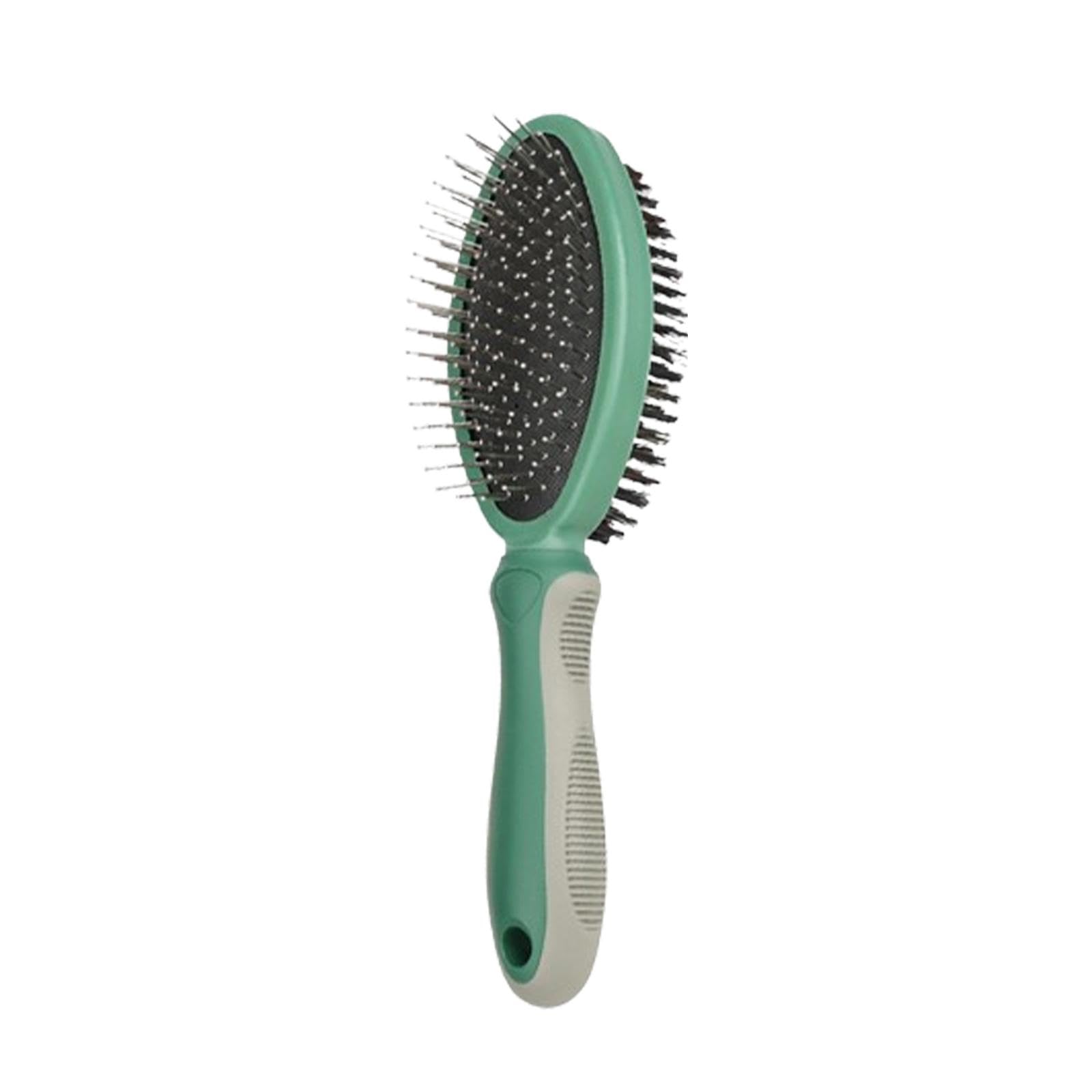 CALANDIS?Double Sided Pet Slicker Brush Pet 2 Sided Grooming Brush for Dogs and Cats Green | Brushes, Combs & Rakes | Grooming |