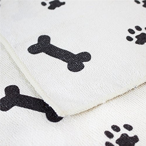 Zwipes 779 Microfiber 5-Pack Small Pet Cloths (Size: 16' X 16'), Soft Terry Drying Cleaning Towels