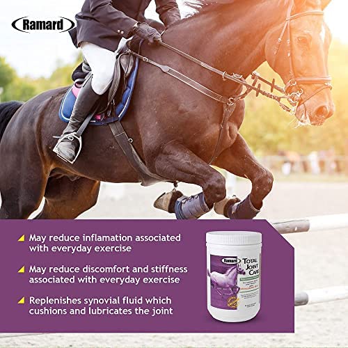 Ramard Total Joint Care Supplements - Equine Joint Supplement w/Glucosamine, Chondroitin, Chondroitin Sulfate, Vitamin C, & Hyal