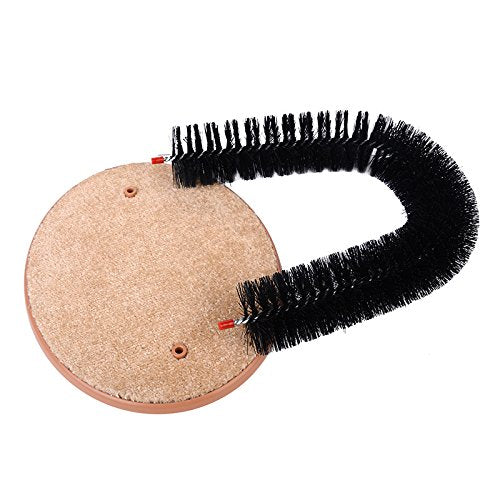 Buyter Cat Massage Scratching Itch Kitty Hair Tools Beauty Care Brush Bristle Arch