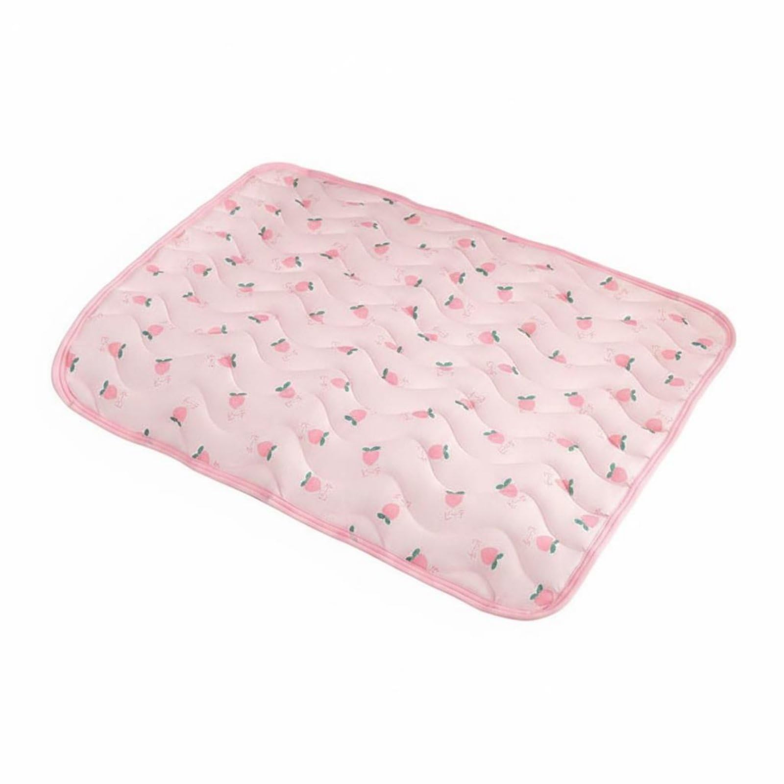 APIRILY NonSlip Bottom Quilted Cooling Pet Bed Cartoon Prints Pet Cooling Mat Breathable Dog Mat for Dogs, Cats, Small Animals,