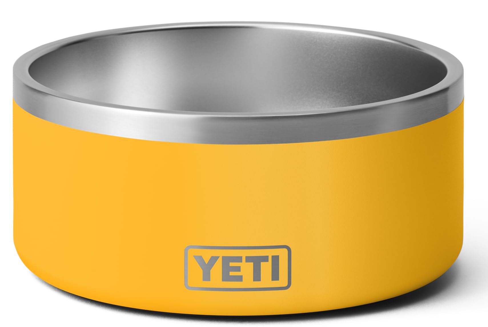 YETI Boomer 8, Stainless Steel, Non-Slip Dog Bowl, Holds 64 Ounces, Alpine Yellow