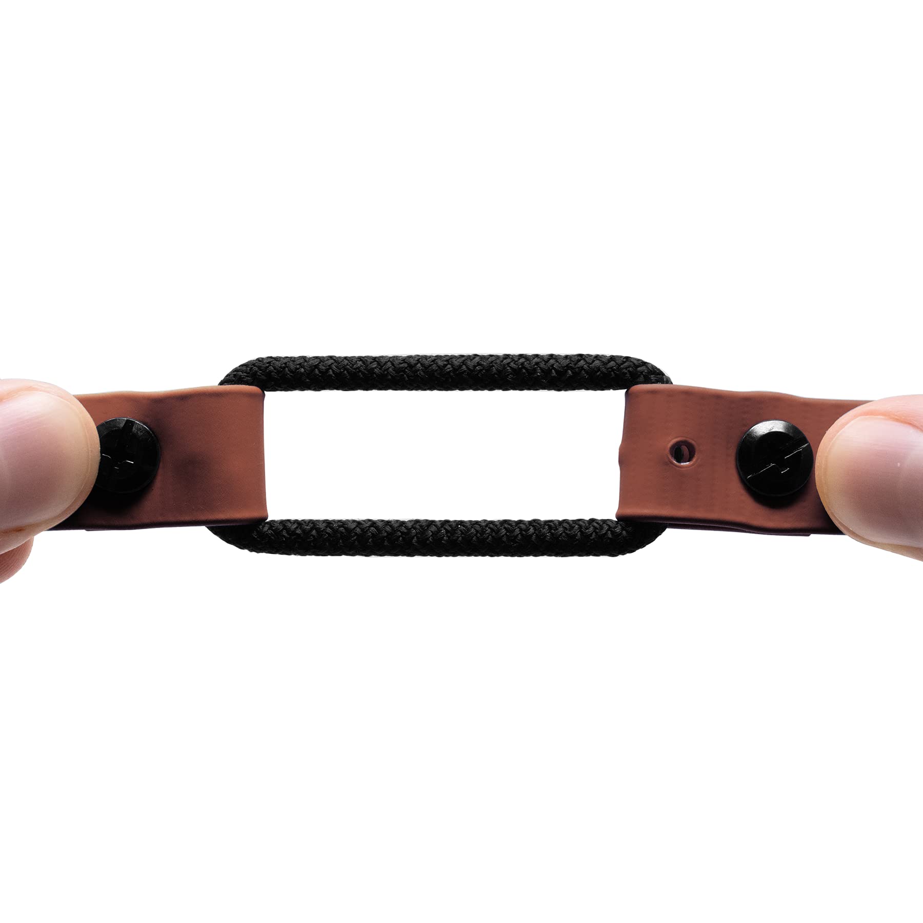 Educator Quick Snap Bungee Dog Collar, Biothane, Waterproof, Odorproof, Easy Connect And Disconnect Clasp And D Ring With Comfort Bungee Loop, Adjustable For Custom Fit, 3/4-Inch, Brown